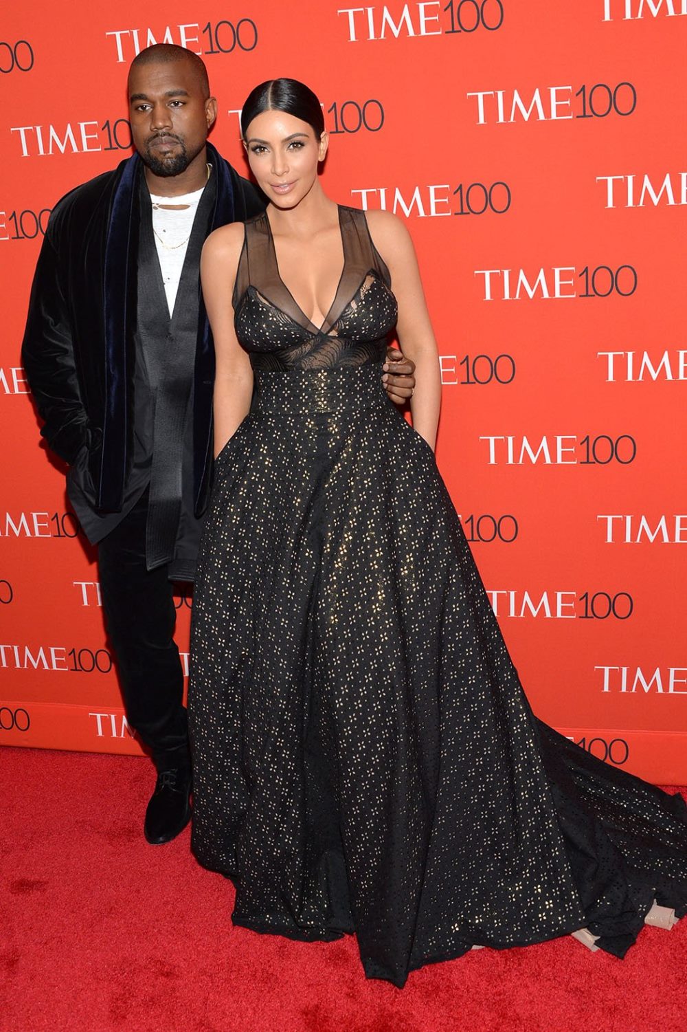 Kanye West Kim Kardashian Time 100 Gala