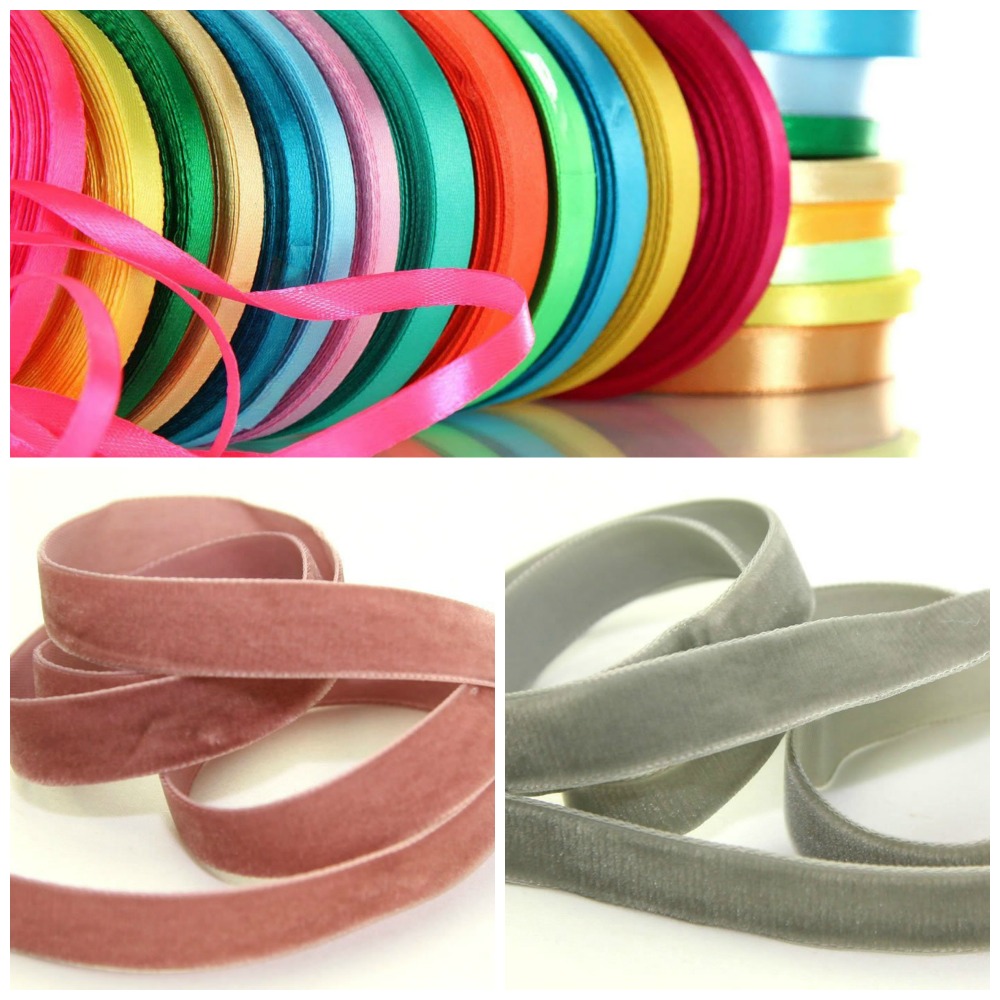 collage ribbons