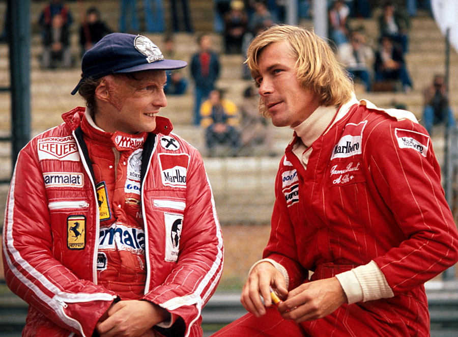 James Hunt versus Niki Lauda