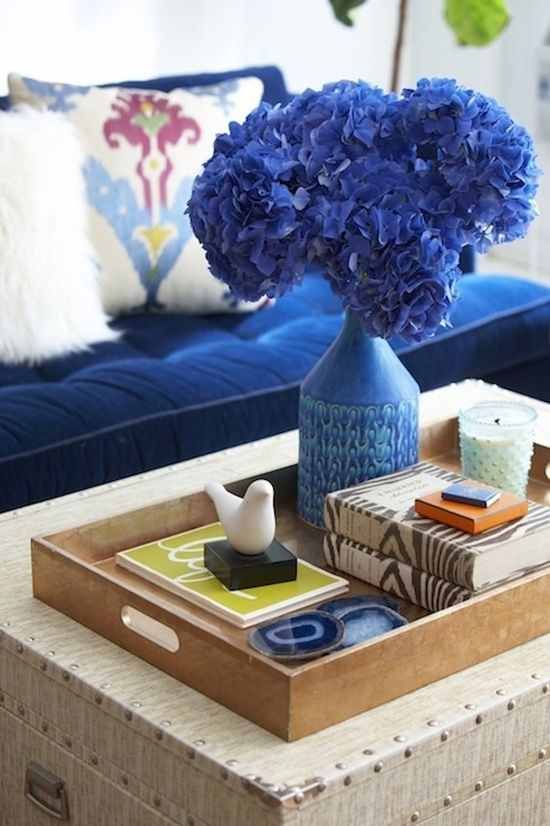 Coffee Table Tray Styling