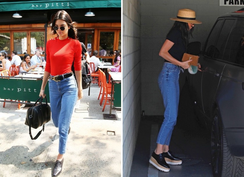 kendall jenner mom jeans top