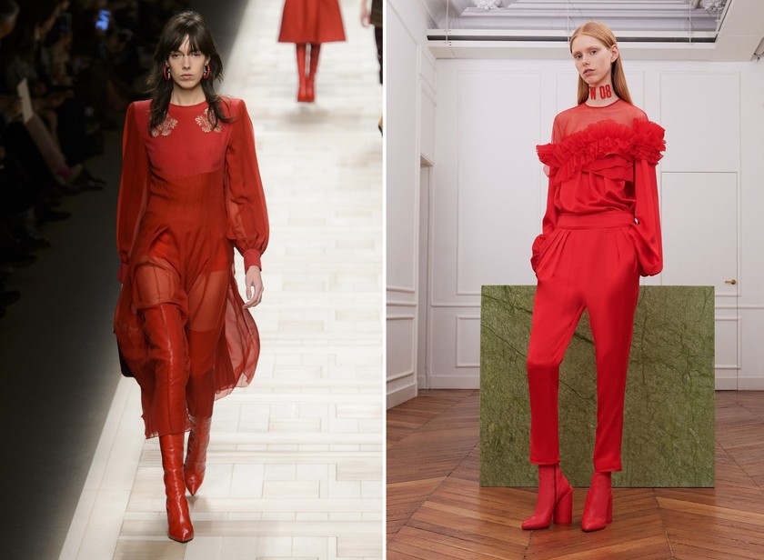 red total looks fall 2017